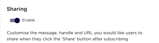 Sharing